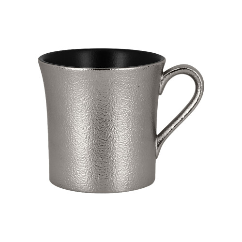 RAK Metalfusion hrnek na kávu 20 cl, stříbrný | RAK-MFFDCU20SB