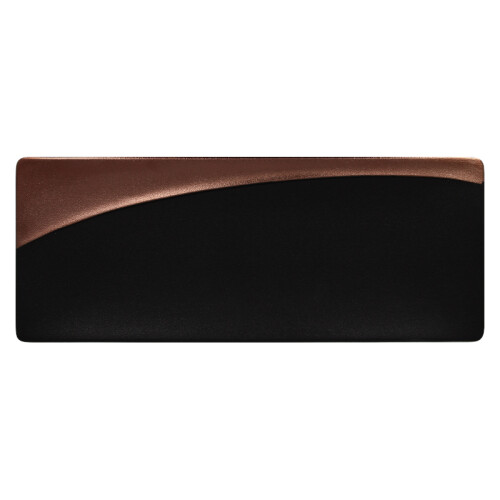 RAK Metalfusion talíř obdélníkový 42 × 16,4 cm, bronzový | RAK-MFMORP42BB