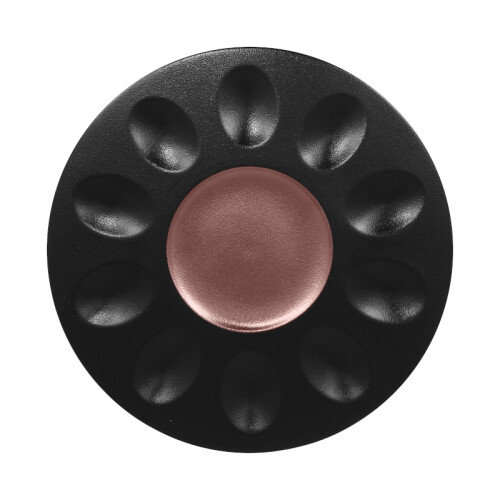 RAK Metalfusion talíř s 10 prolisy pr. 30 cm, bronzový | RAK-MFMRGP30BB