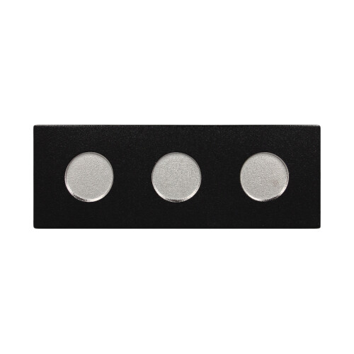 RAK Metalfusion podnos obdélníkový 30 × 11 cm, stříbrný | RAK-MFSPR3BWSB