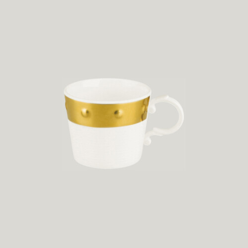 RAK Golden Ultra hrnek na espresso 9 cl, zlatý | RAK-UGKQCU09