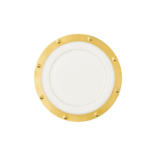 RAK Golden Ultra talíř mělký pr. 16 cm, zlatý | RAK-UGKQRP16