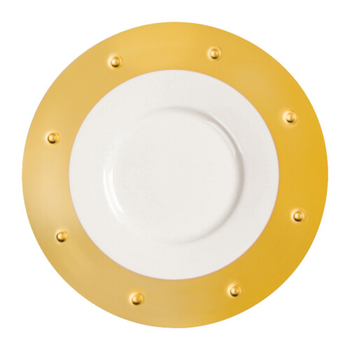 RAK Golden Ultra talíř mělký pr. 31 cm, zlatý | RAK-UGKQRP31