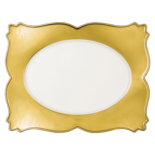 RAK Golden Ultra tác obdélníkový 42 × 32,5 cm, zlatý | RAK-UGKQRT42