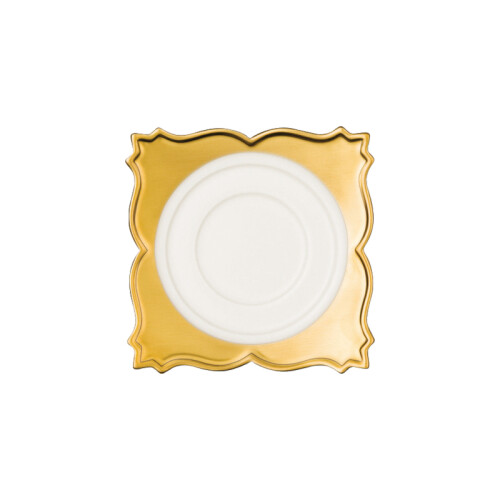 RAK Golden Ultra podšálek 15 × 15 cm, zlatý | RAK-UGKQSA15