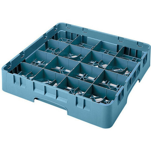Koš Camrack 16 pozic, výška sklenice 32 cm - Tyrkysová