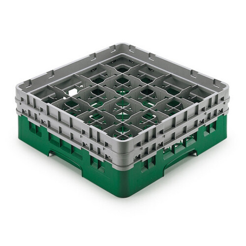 Koš Camrack 16 pozic, výška sklenice 25,8 cm - Zelená