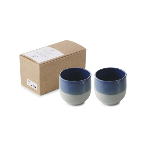No.W set espresso šálků 8 cl, indigo modrá