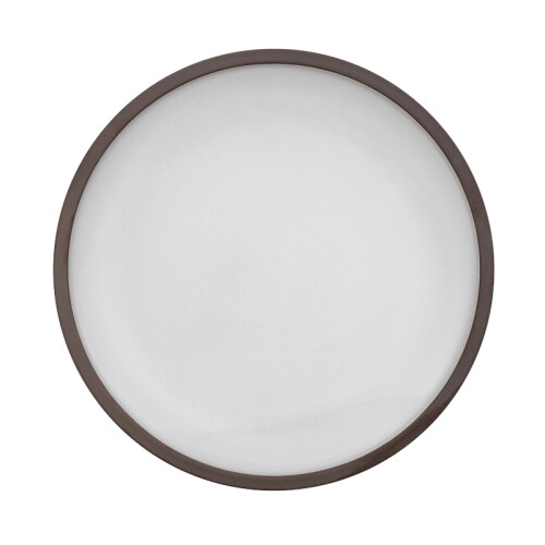Choco talíř mělký pr. 29 cm, bílý