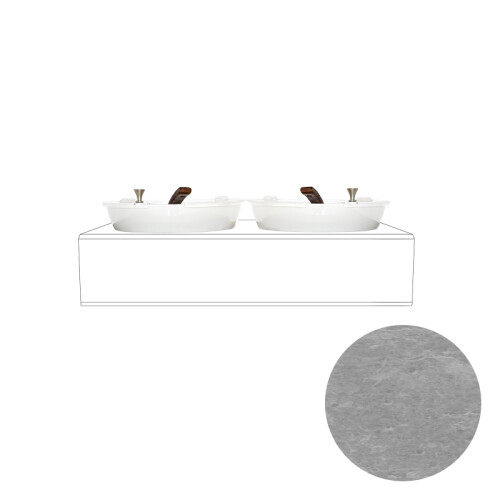 Chladicí box na jogurt GN 1/1, dekor beton