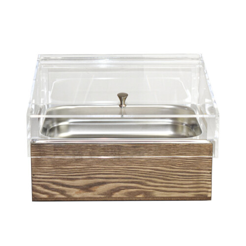 Chladicí box pro gastronádoby s krytem GN 1/2, jasan