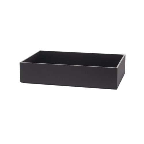 T-Collection box akryl, černý, 530x325x75 mm