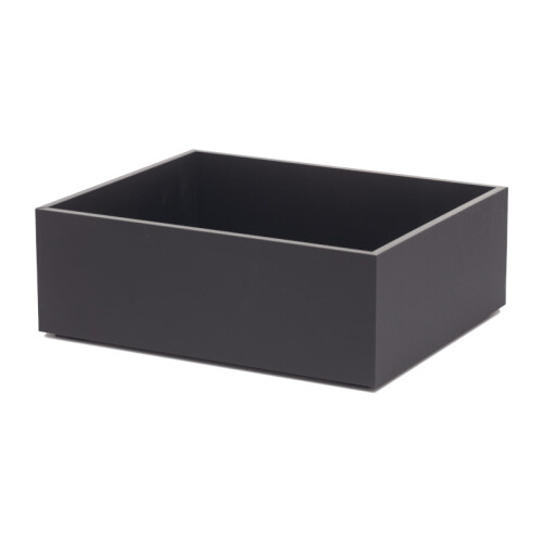 T-Collection box akryl, černý, 325x265x100 mm