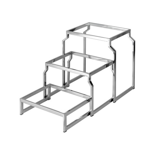 Stojan nerezová ocel - set, 3 úrovně, GN 1/2 v: 403 mm