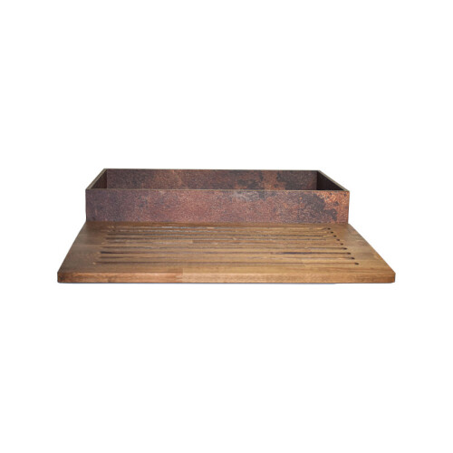 Box na pečivo s deskou na krájení GN 1/1, dekor rez