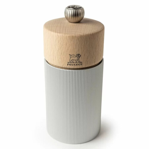 Mlýnek LINE na pepř 12 cm, Natural Aluminium