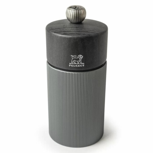 Mlýnek LINE na pepř 12 cm, Dark Carbone