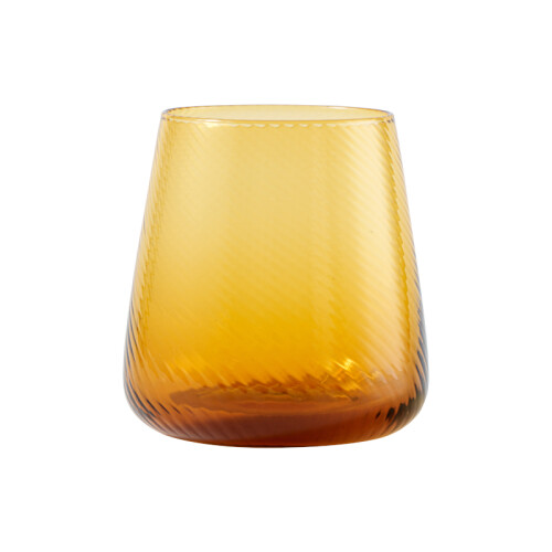 Amber sklenice na vodu 400 ml