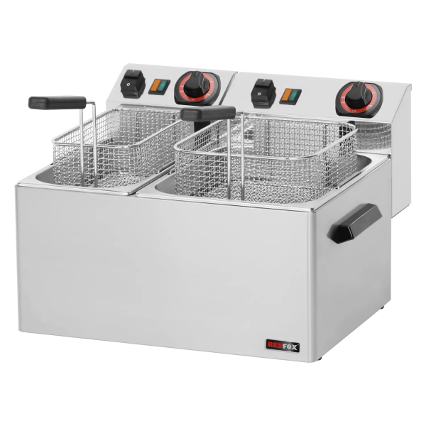 Fritéza elektrická 8+5 ltr. FE 74