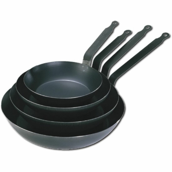 de Buyer Pánev Lyon - modrá ocel 32 cm | D-5020-32