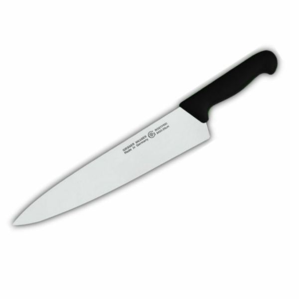 Nůž kuchařský 31 cm - černý