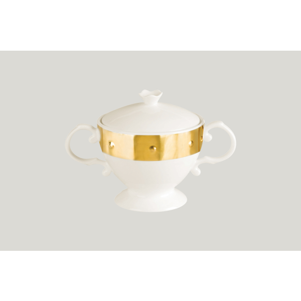 RAK Golden miska na cukr s víčkem – Princess Golden 25 cl | RAK-KQSU25