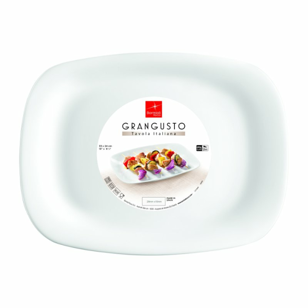 Bormioli Rocco Talíř 33 x 24 cm – BBQ | BR-431240