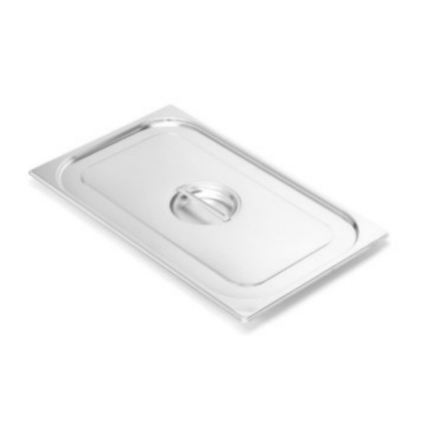 Víko s výřezem na naběračku na gastronádoby bez úchytů GN 1/1